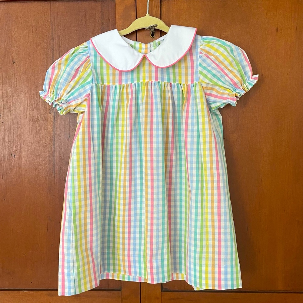 Beaufort Bonnet Dress in Old Preston Plaid